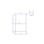 27 mm Plise Kasa Profili