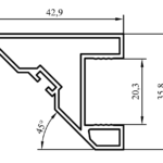 ALUMİNYUM CAM BALKON ÇİFTCAM 90 KÖŞE 15447 EP-196