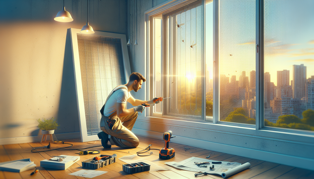 Pencere Sinekliği Nasıl Takılır: Uygulamalı Rehber