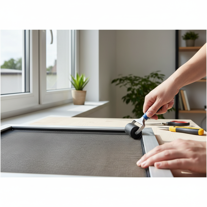 içten takma sineklik montajı nasıl yapılır - İçten Takma S