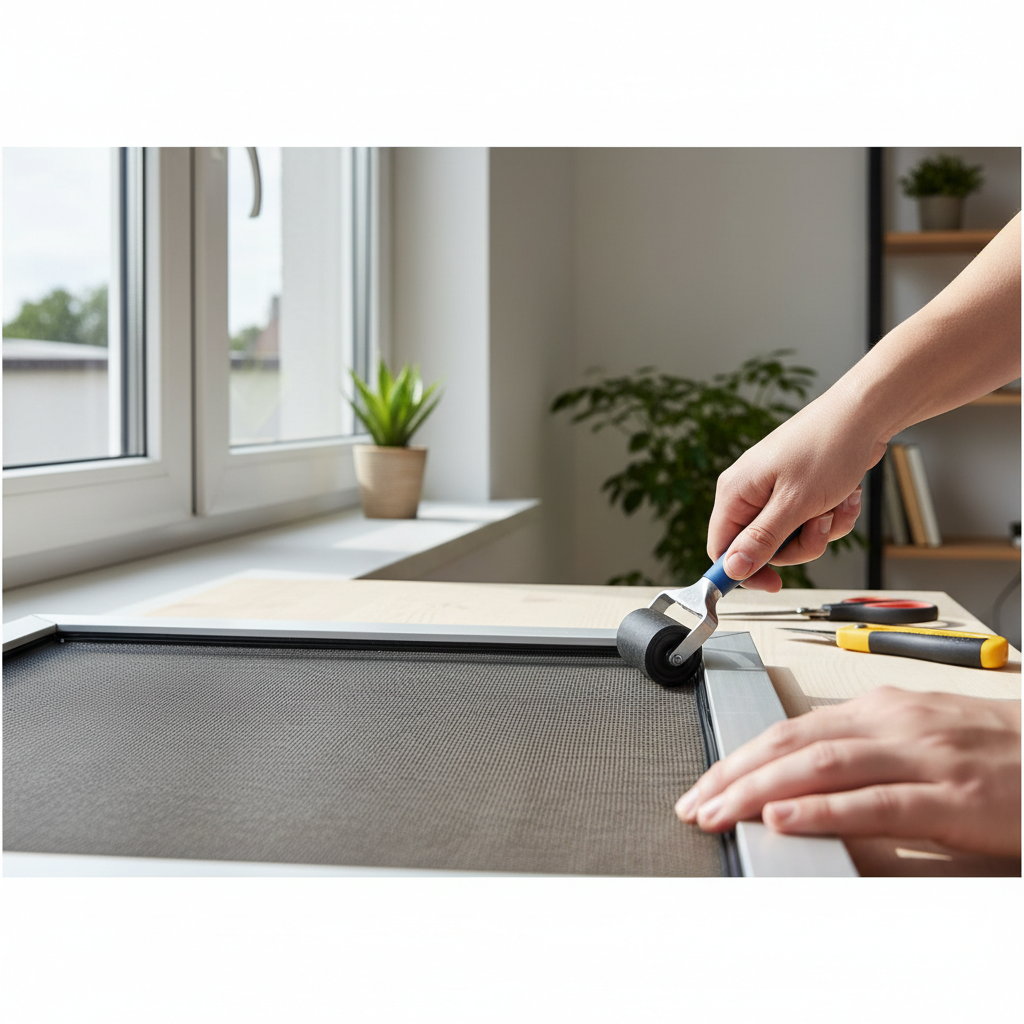 içten takma sineklik montajı nasıl yapılır - İçten Takma S